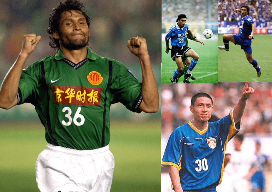 星空官网登录|
中外射手争霸史：首位洋金靴降生 不少国脚级外援到甲A淘金(图4)